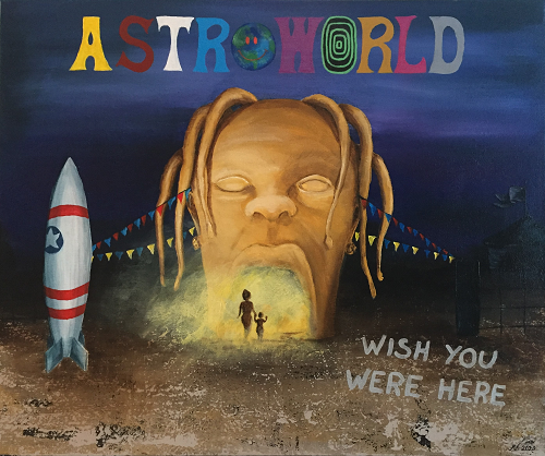 Maleri Astroworld